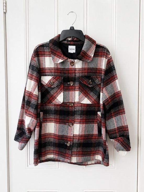 Kensie Jackets & Blazers - Kensie Jeans Women's Plaid Jacket Size Medium